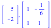 Vector[column](%id = 6559980), Matrix(%id = 6560044)
